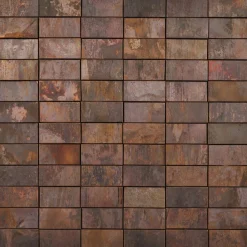 Metallmosaik Kupfer 3D 30 x 30 cm
