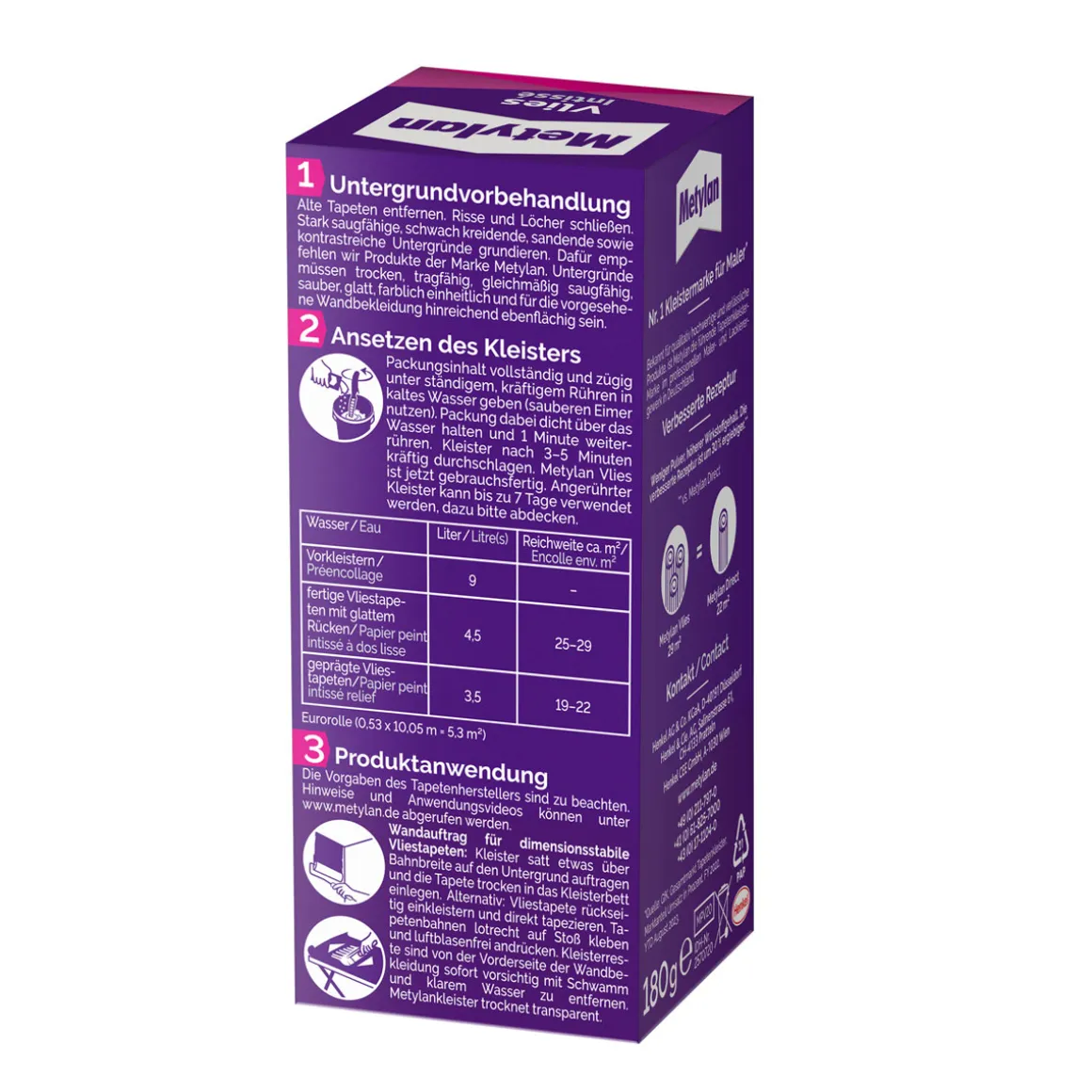 Metylan Kleister Vlies 180 g