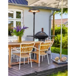 MyFireTool Elektro-Heizstrahler schwarz 198 x 45 cm