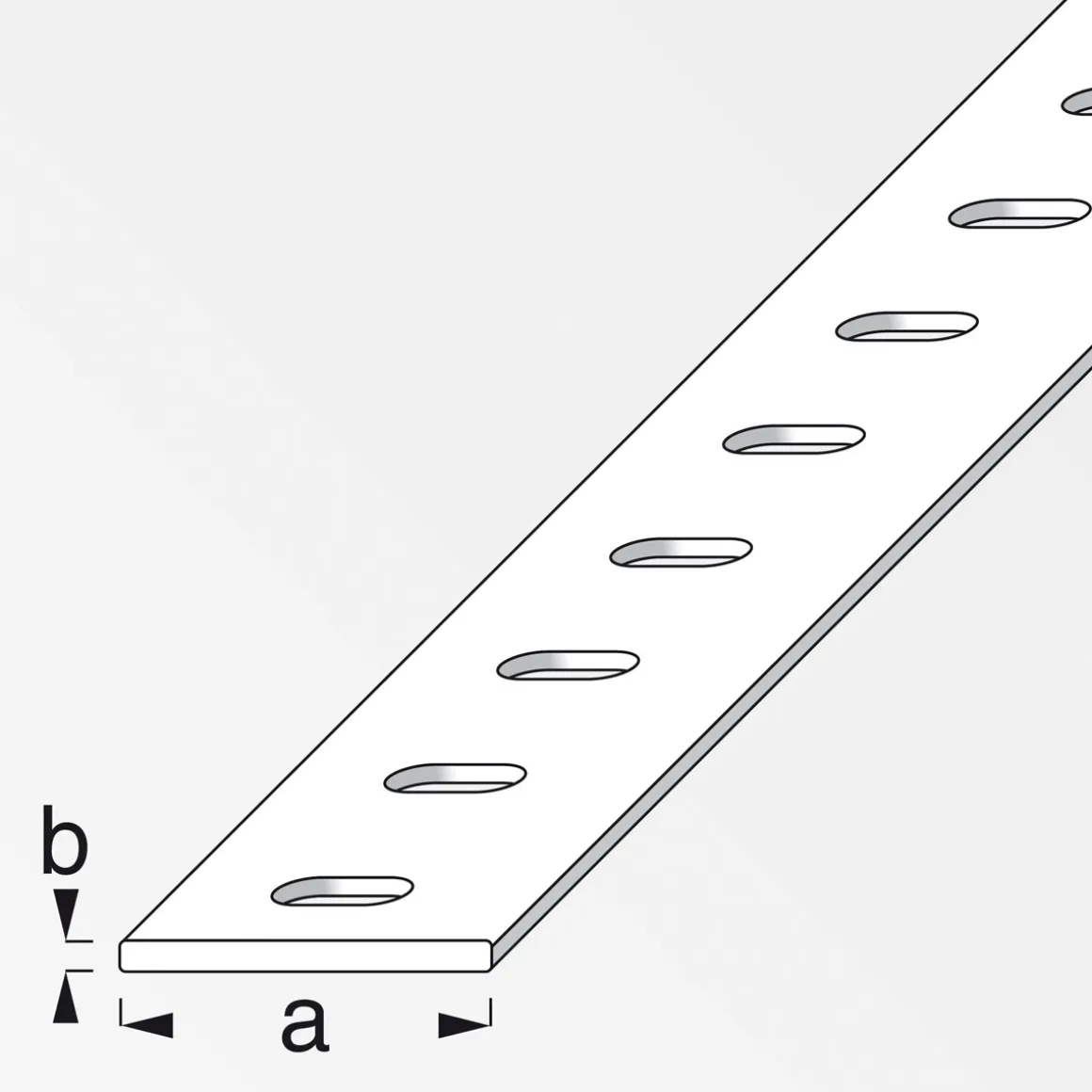 MyTool Flaschstange Logika 35,5 x 35,5 mm 1m verzinkt