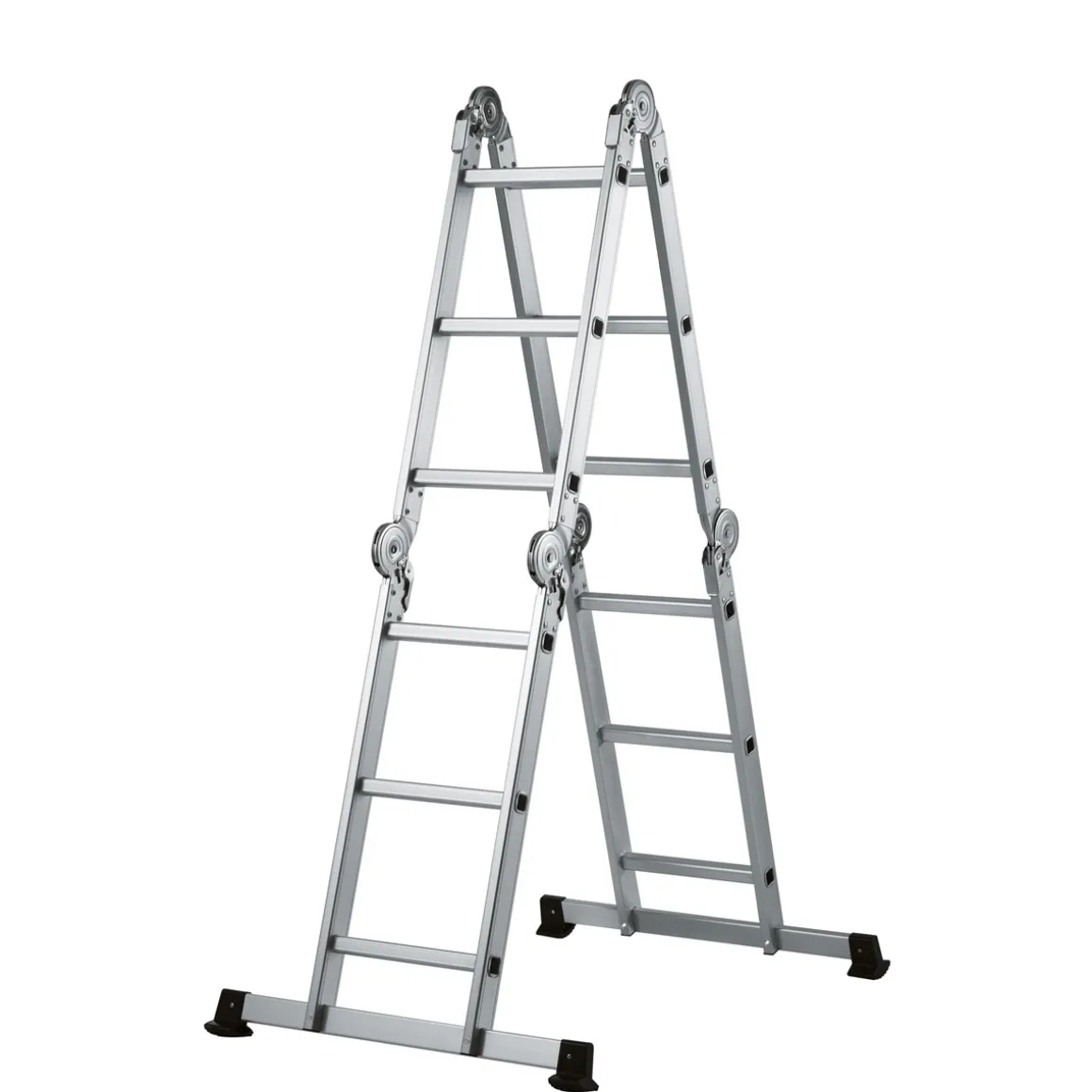MyTool Mehrzweckleiter mit Arbeitsplattform 4 x 3 Stufen