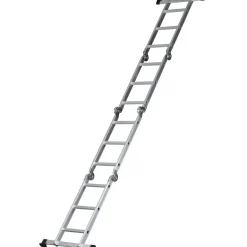 MyTool Mehrzweckleiter mit Arbeitsplattform 4 x 3 Stufen