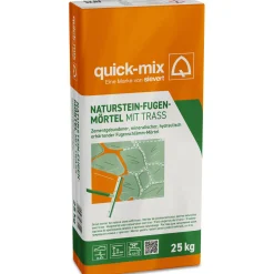 Naturstein-Fugenmörtel naturgrau 25 kg