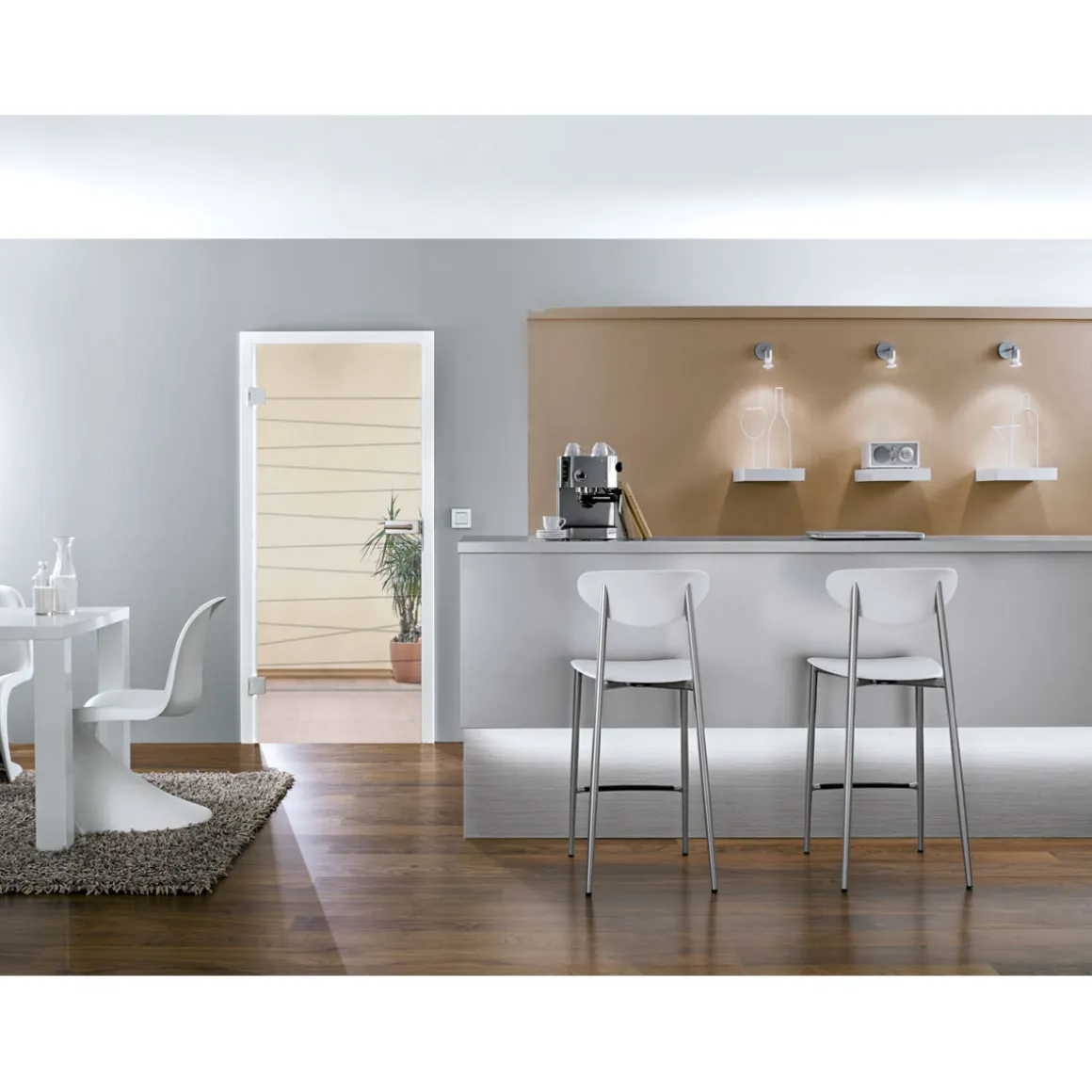 Novadoors Glasdrehtür 514 83,4 x 197,2 cm