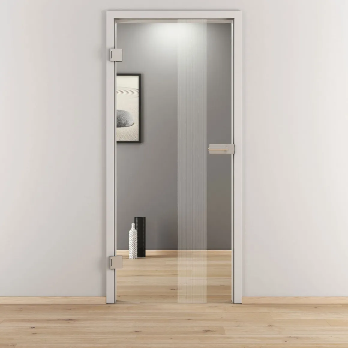 Novadoors Glasdrehtür NOVA 594 klar 70,9 x 197,2 cm Links