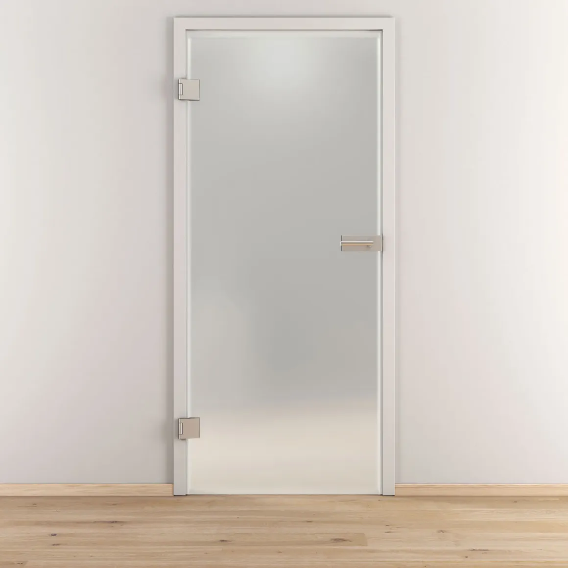 Novadoors Glasdrehtür NOVA 501 mattiert 95,9 x 197,2 cm Links