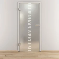 Novadoors Glasdrehtür NOVA 548 mattiert 83,4 x 197,2 cm Links