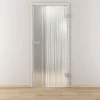 Novadoors Glasdrehtür NOVA 584 mattiert 83,4 x 197,2 cm Rechts