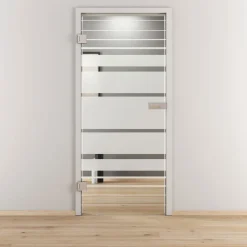 Novadoors Glasdrehtür NOVA 509 mattiert 95,9 x 197,2 cm Links