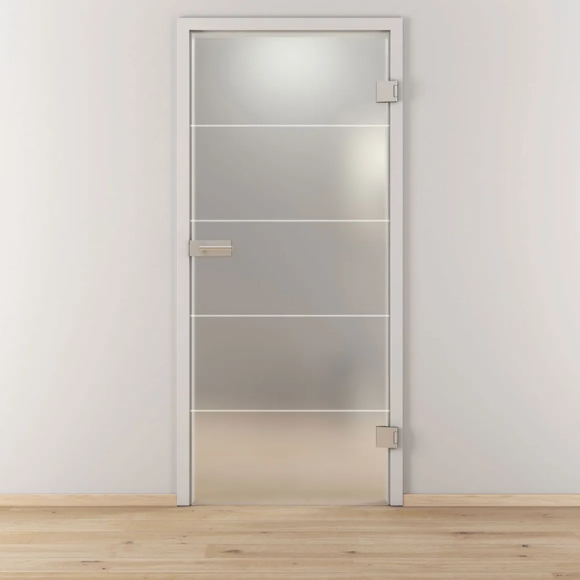 Novadoors Glasdrehtür NOVA 582 mattiert 95,9 x 197,2 cm Rechts