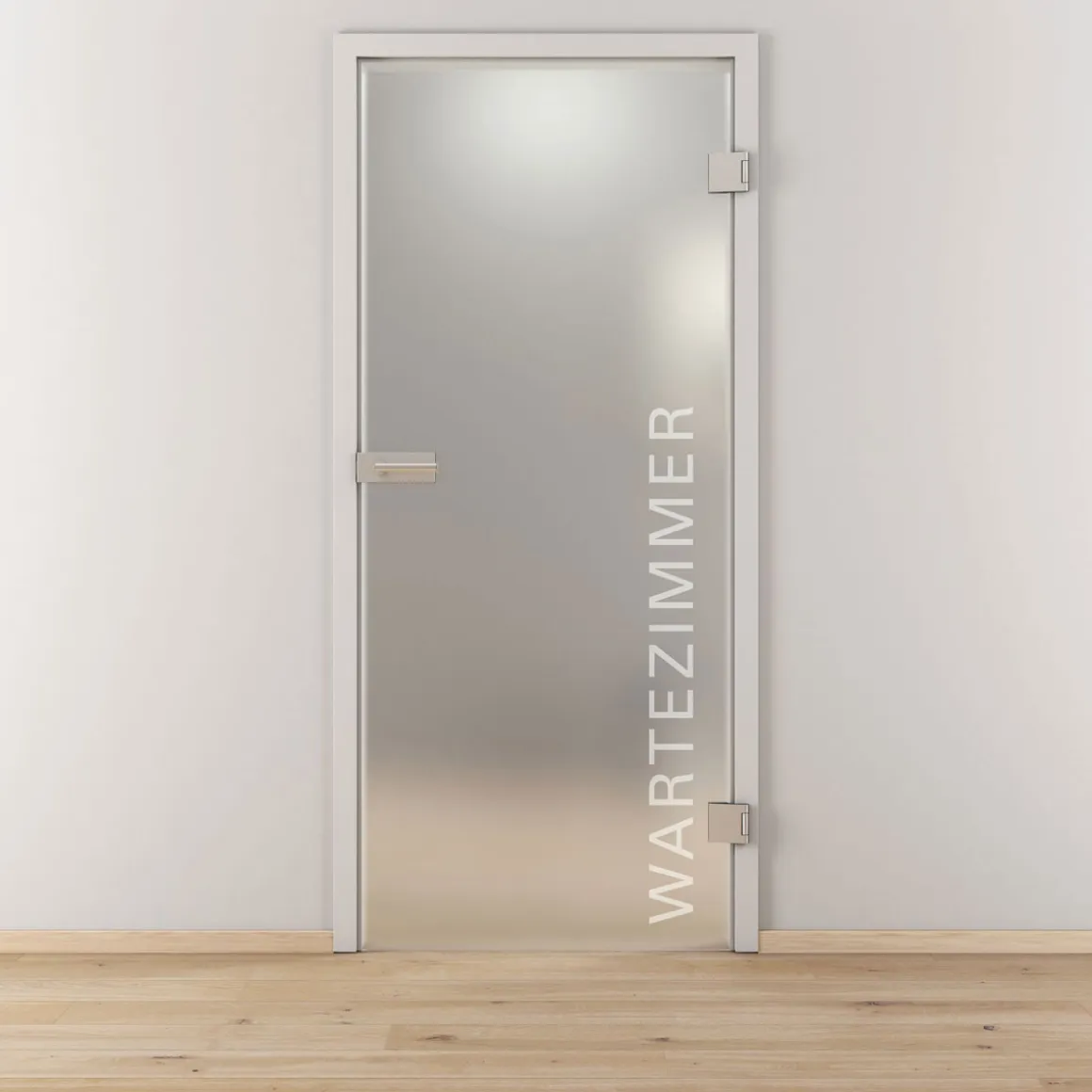 Novadoors Glasdrehtür NOVA 554 mattiert 95,9 x 197,2 cm Rechts