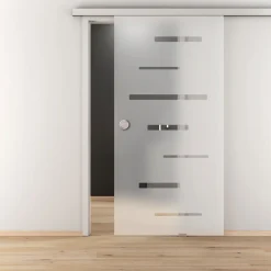 Novadoors Glasschiebetür NOVA 511 mattiert 93,5 x 205,8 cm