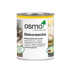 Osmo Dekorwachs Transparent Weiß 0,75 L