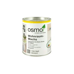 Osmo Wohnraum-Wachs Weiß deckend 750ml