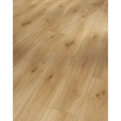 Parador Laminatboden „Basic 400“, Eiche Horizont Natur, Seidenmatte Struktur, 19,4x128,5 cm