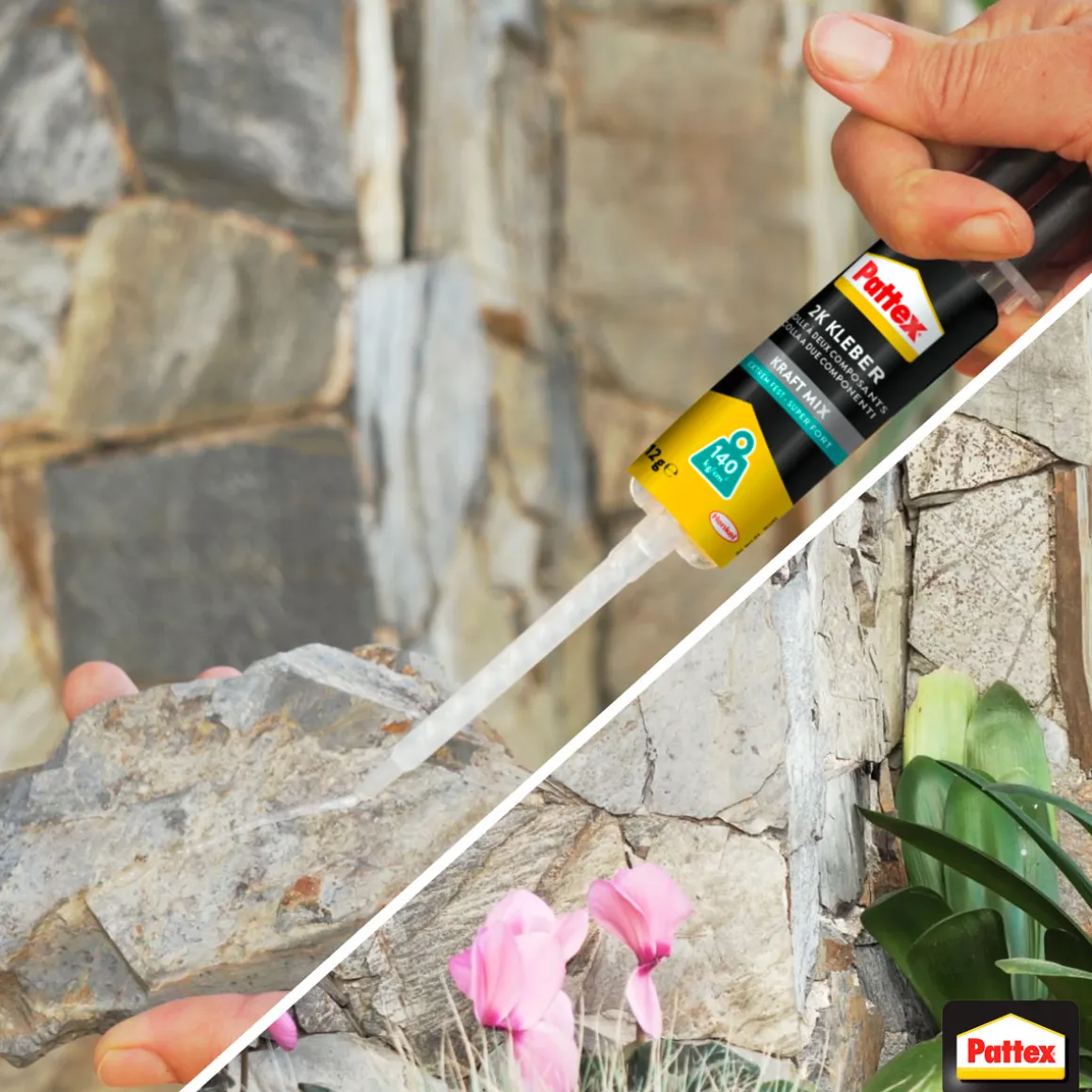 Pattex 2K-Epoxidharz Kraft-Mix Extrem Fest 12 g