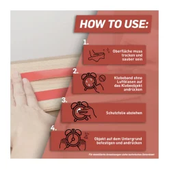 Pattex Klebeband Kleben statt Bohren 19 mm x 1,5 m