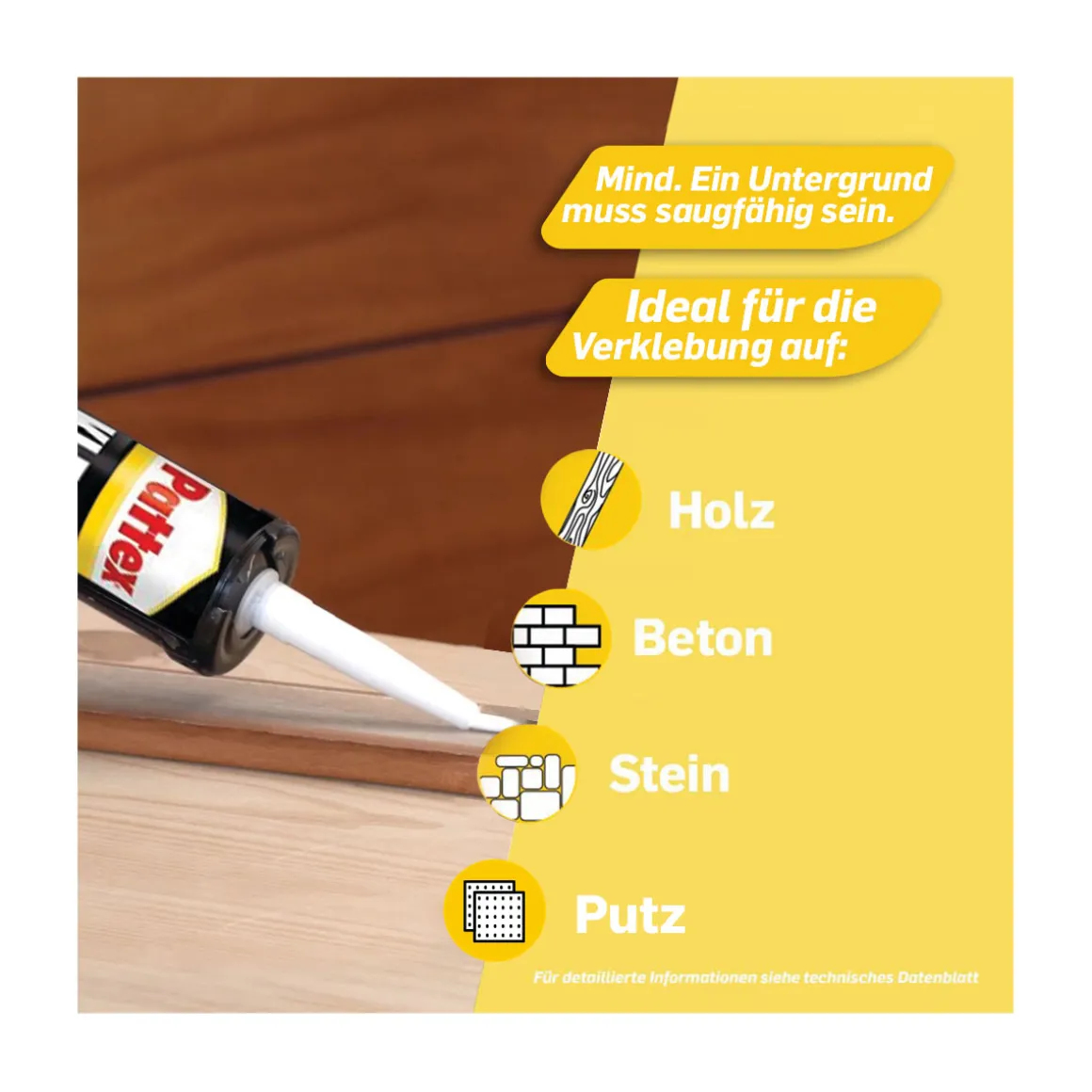 Pattex Montagekleber Kleben statt Bohren 400 g