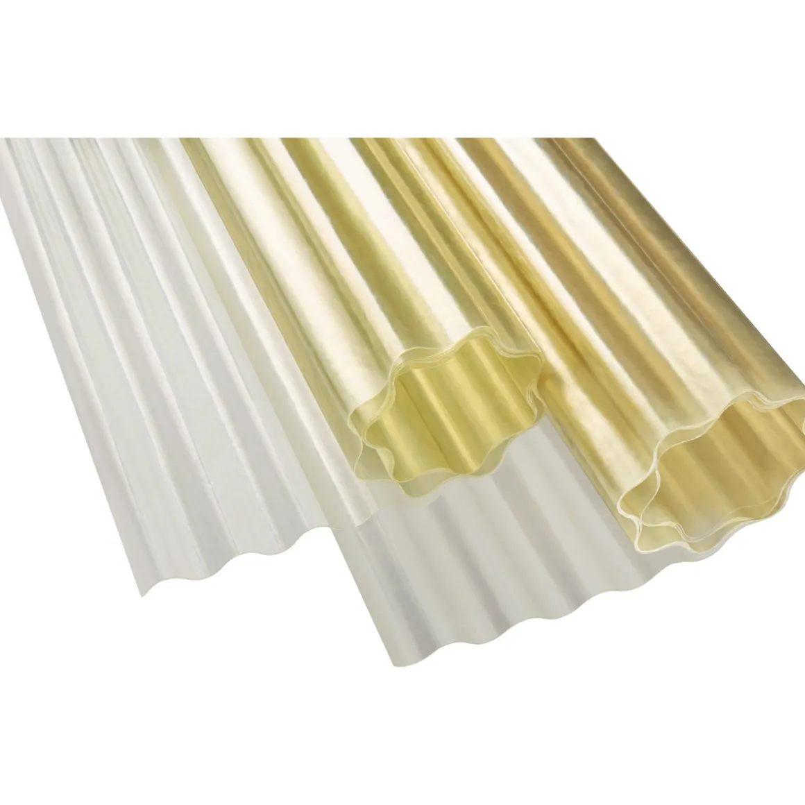 Polyester-Wellrolle natur 5 x 1 m