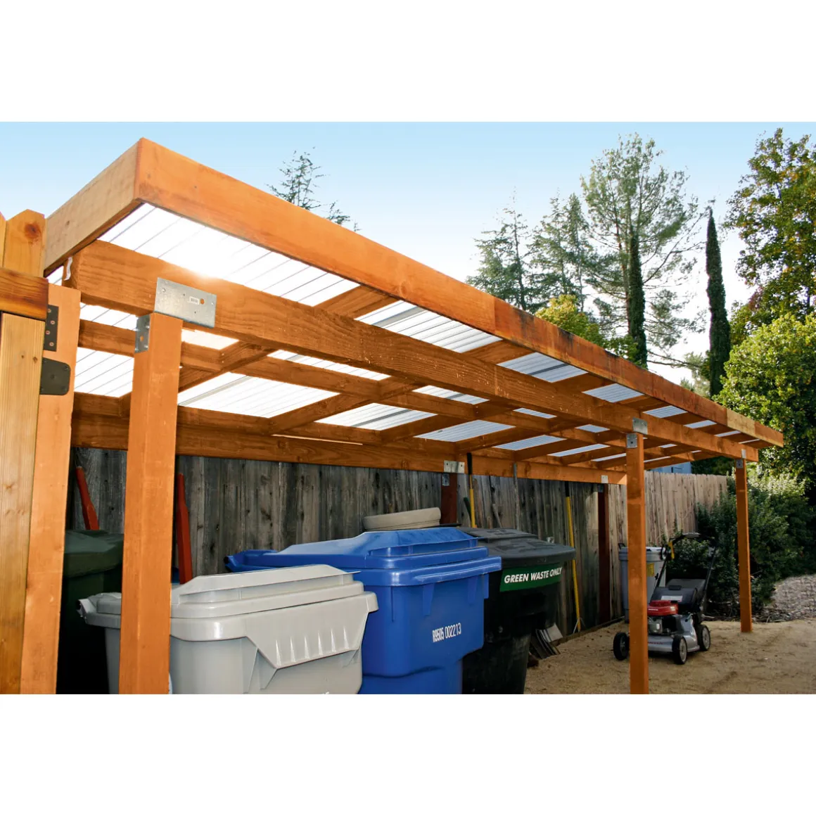 Polyester-Wellrolle natur 5 x 1 m