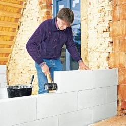 Porenbetonstein 60 x 20 x 5 cm