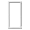 PVC-Balkontür weiß rechts 100 x 200 cm