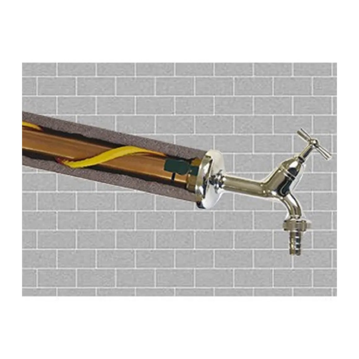 Ratiodämm Rohrbegleitheizung, 26 m Heizkabel Rohrheizung