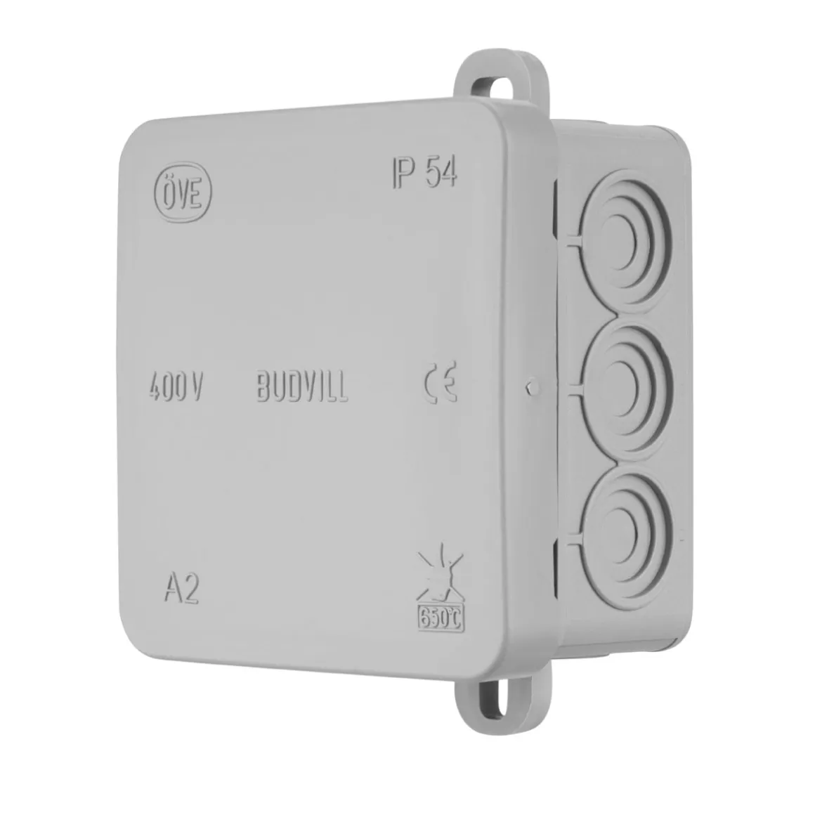 REV Ritter AP-Abzweigkasten 10er 75 x 75 x 37 mm IP54