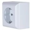 REV Ritter AP-Schalterprogramm PlanoLuxe weiß Steckdose