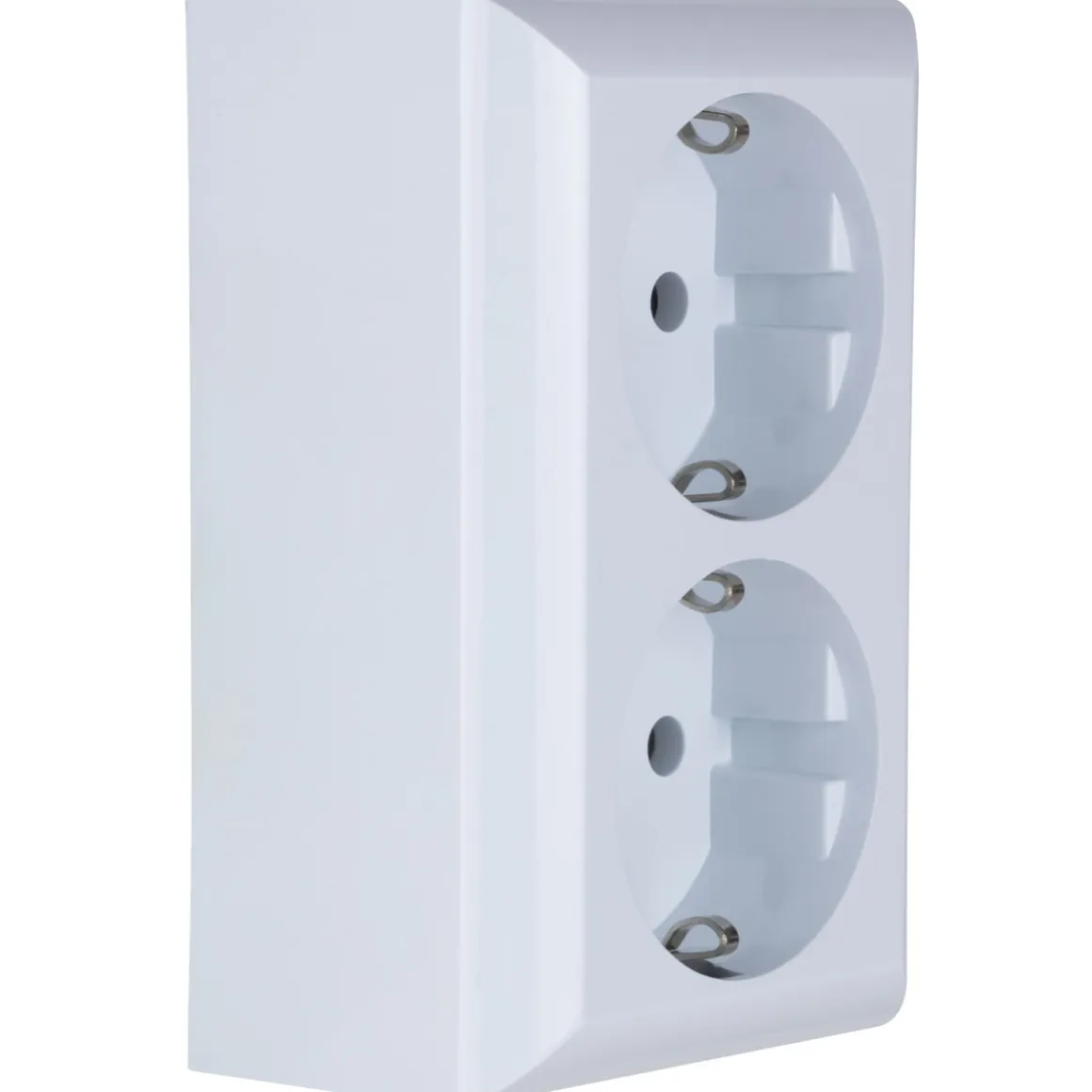 REV Ritter AP-Schalterprogramm PlanoLuxe weiß Steckdose 2-fach