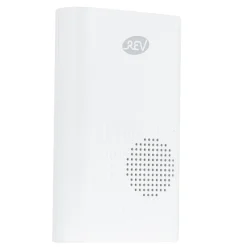 REV Ritter  Funk-Gong mit Taster und Standf.Orchestra Batterie 58 Mel. 150m weiß