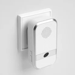 REV Ritter  Funk-Gong mit Taster kompakt Orchestra für Steckdose 58 Melodien 150m weiß