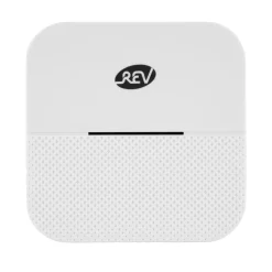 REV Ritter  Funk-Gong-Set mit 2 Funk-Gongs & 1 -Taster Orchestra 58 Mel.150m weiß