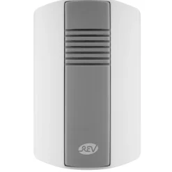 REV Ritter  Gong elektronisch Batterie oder Trafo & Batterie 8 Melodie weiß-grau