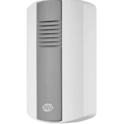 REV Ritter  Gong elektronisch Batterie oder Trafo & Batterie 8 Melodie weiß-grau