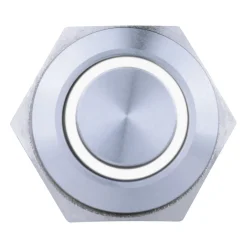 REV Ritter  Klingelknopf für Einbau mit LED-Beleuchtung weiß