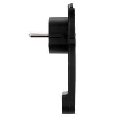 REV Ritter Schutzkontakt-Flachstecker Smart Kunststoff wiederanschließbar schwarz