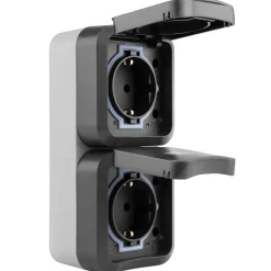 REV Ritter Steckdose AquaStorm 2-fach senkrecht