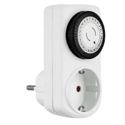 REV Ritter Zeitschaltuhr innen mechanisch Standard 48 Schaltzeiten weiß