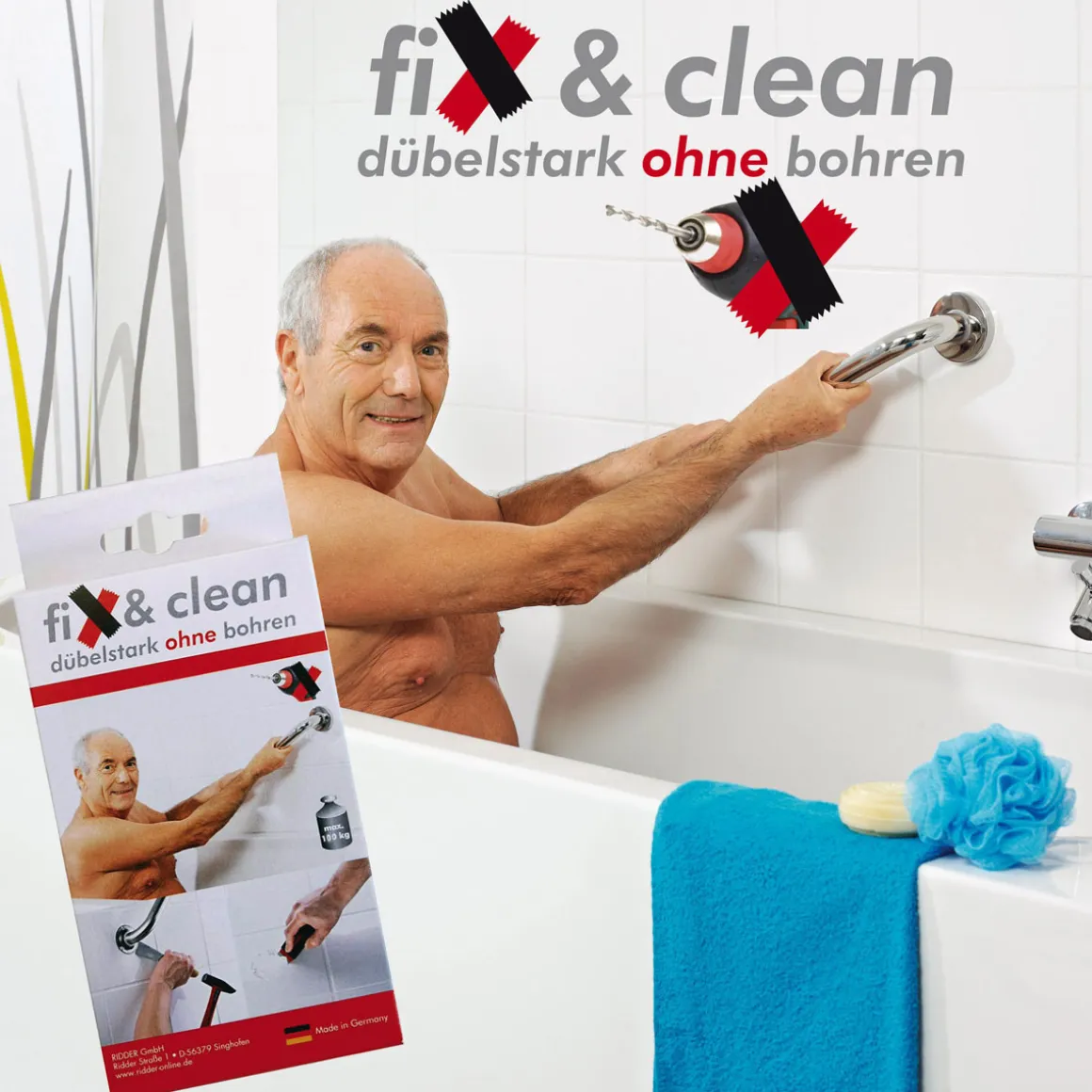 Ridder Montagekleber Fix und Clean