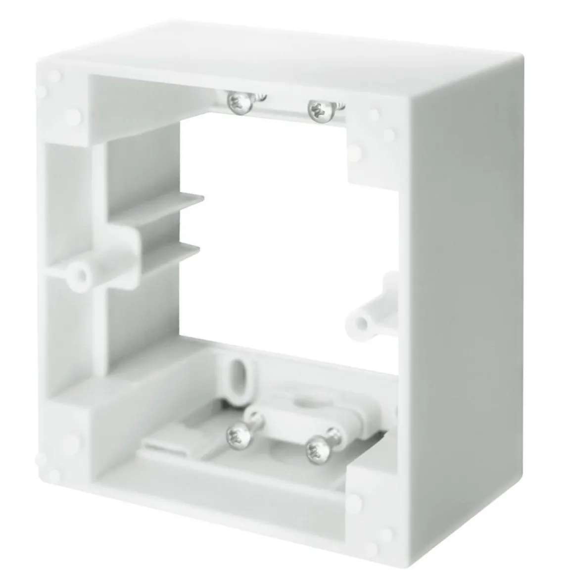 Schellenberg Aufputzrahmen eckig weiss