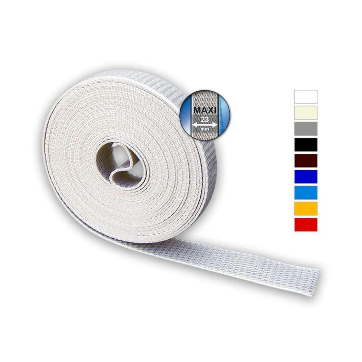 Schellenberg Gurtband Maxi 23 mm / 6 m weiß