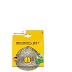 Schellenberg Gurtband Mini 14 mm / 12 m beige