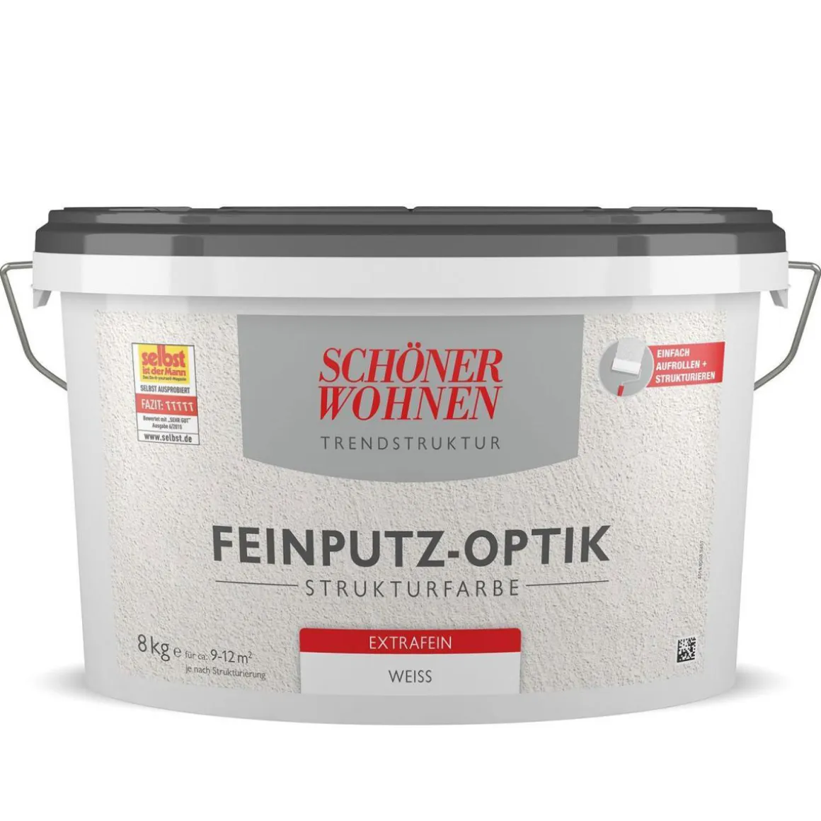 Schöner Wohnen Farbe Feinputz-Optik Extrafein Weiß 8 L