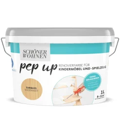 Schöner Wohnen Farbe  Kindermöbellack farblos 1 Liter