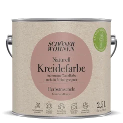 Schöner Wohnen Farbe  Naturell Kreidefarbe 2,5 L Herbstrascheln