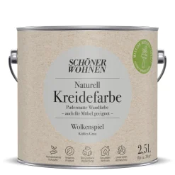 Schöner Wohnen Farbe Naturell Kreidefarbe 2,5 L Wolkenspiel