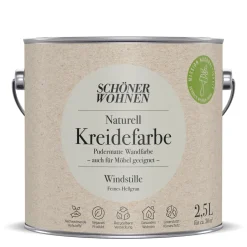 Schöner Wohnen Farbe Naturell Kreidefarbe 2,5 L Wildstille