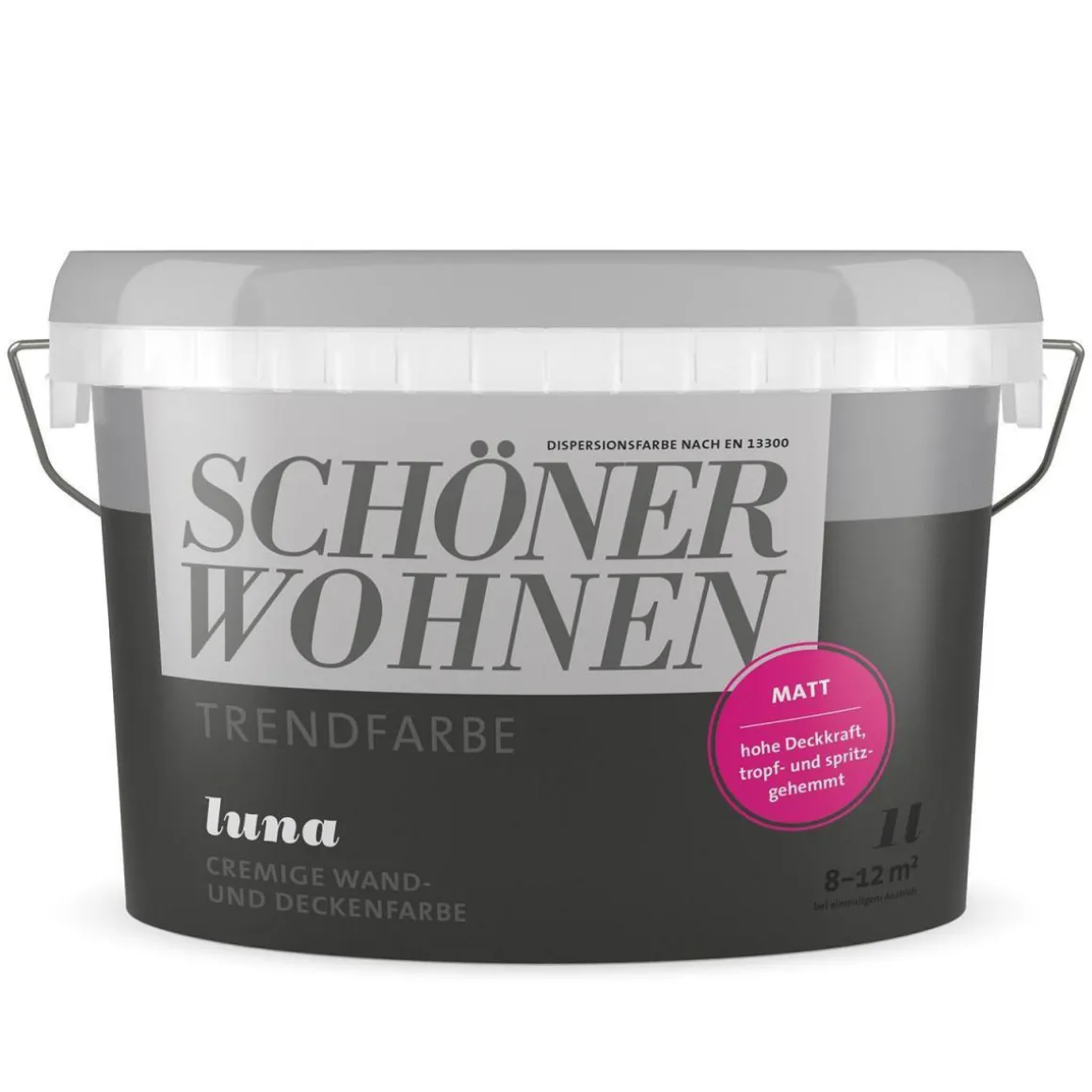 Schöner Wohnen Farbe Trendfarbe matt Luna 1 L