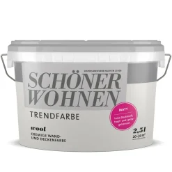 Schöner Wohnen Farbe Trend Wandfarbe Wool matt 2,5 L